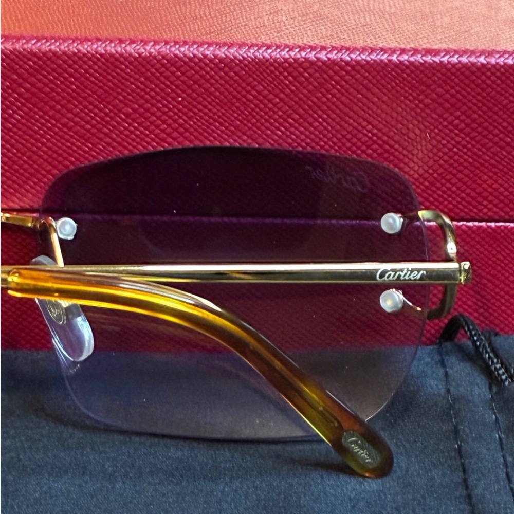 Cartier Unisex Big C Sunglasses - Picture 6 of 6